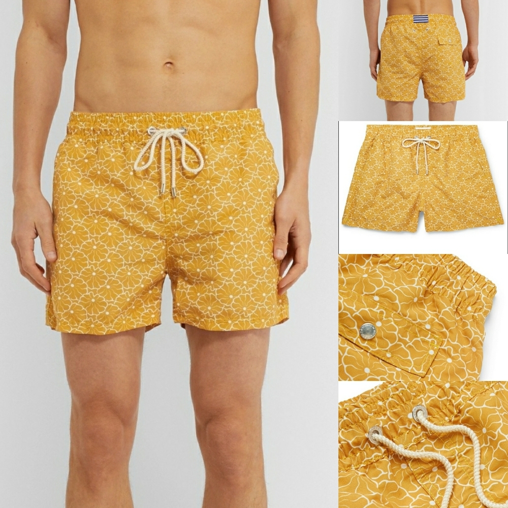Atalaye High End Swim Trunks Shorts saffron Large